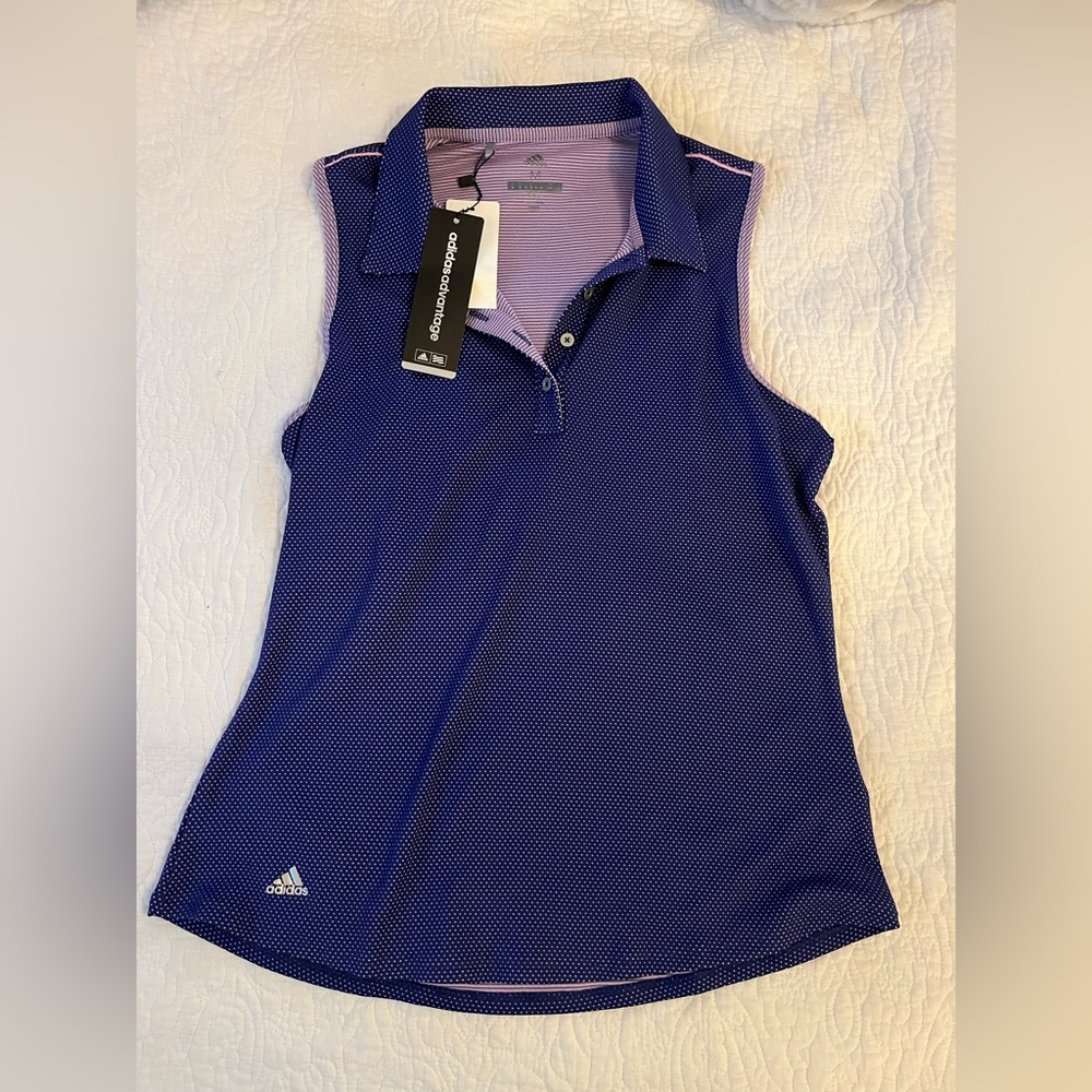 Adidas Women's Purple Sleeveless Top